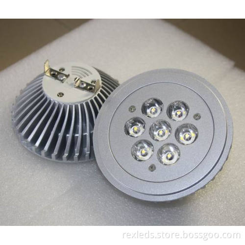 Ip20 Ar111 12v Led Spot Light Bulb, Rex-b011 G53 7w Led Spot Lighting For Exhibition